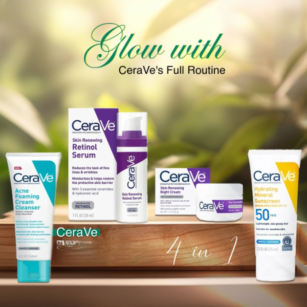 Cerave 4 In 1 Skincare (cerave Kit Local Made)