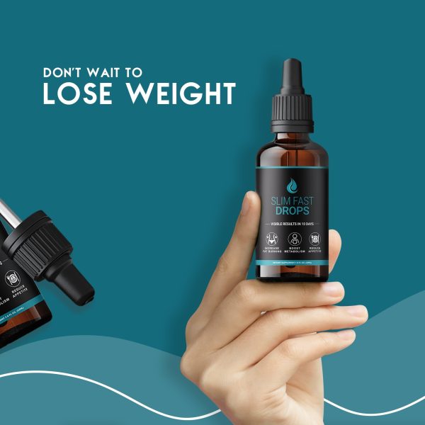 Slim Fast Drops Weight Loss Supplements (50ml)